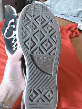 Botas Converse Negras con plataforma