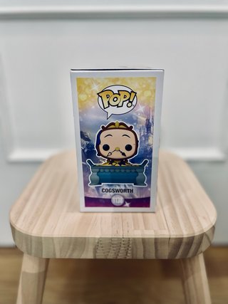 Funko Pop Cogsworth 1138 Beauty and the Beast