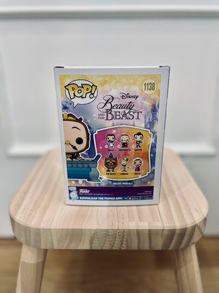 Funko Pop Cogsworth 1138 Beauty and the Beast