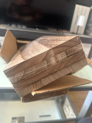 4 Estanterías Madera y Metal