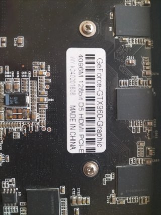 Tarjeta Gráfica Nvidia GeForce GTX 960 4GB