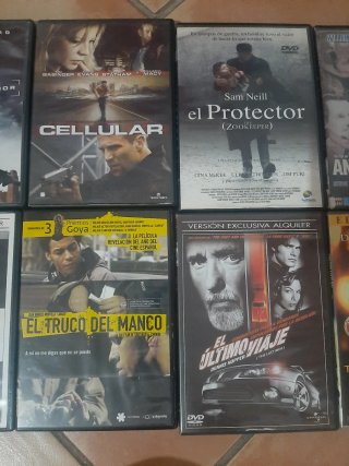 Lote 10 Películas DVD Acción/Crimen/Thriller,lot16