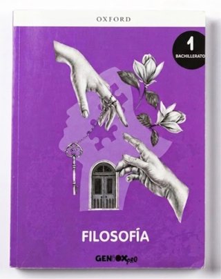 Libro de Filosofía 1.º Bachillerato Oxford