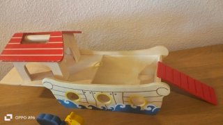 Barco Arca de Noé Juguete Madera