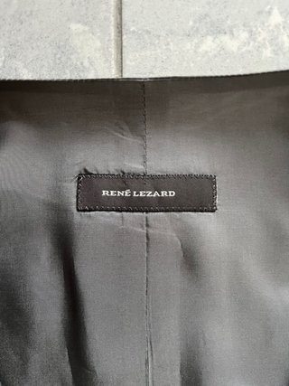 Chaleco de traje René Lezard Gris lana/cachemir