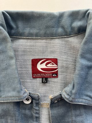 Chaqueta vaquera Quiksilver azul