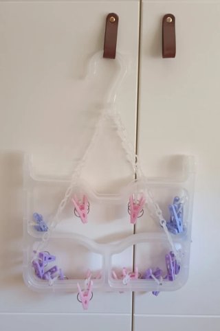 Tendedero Plegable con Pinzas