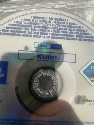 KUON PS2 PRESS COPY PROMO ONLY PAL