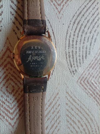 Reloj Certina Antiguo Dorado Correa Piel