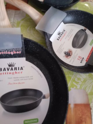 Set 5 Padelle Bavaria Stone Induzione
