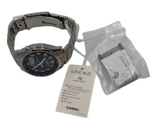 RELOJ CASIO LINEAGE SOLAR TITANIO ZAFIRO RADIOCONT