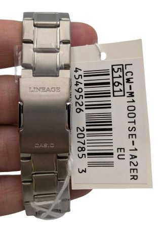RELOJ CASIO LINEAGE SOLAR TITANIO ZAFIRO RADIOCONT
