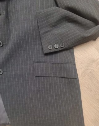 Chaqueta de traje Dustin gris