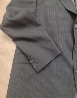 Chaqueta de traje Dustin gris