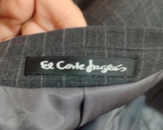 Chaqueta de traje Dustin gris