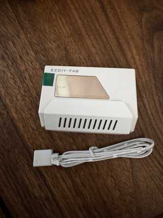 Adattatore ATX 24 pin 180° EZDIY-FAB ARGB - Bianco
