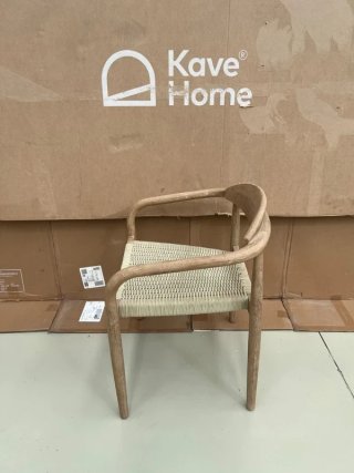 Set 4 Sedie Nina Kave Home Legno Massiccio