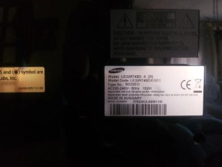 TV Samsung 32 Negra