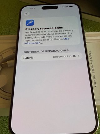 iPhone 15 Pro Max Batería 100% Factura Garantia