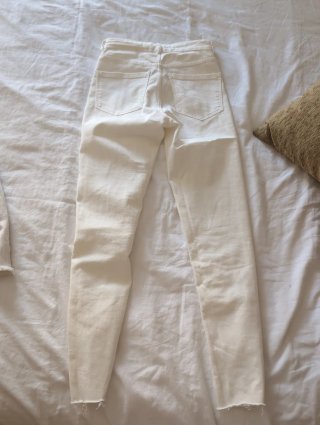 Lote 2 shorts vaqueros blancos Pull&Bear