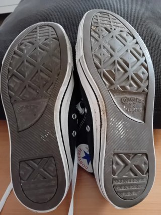 Converse All Star altas negras