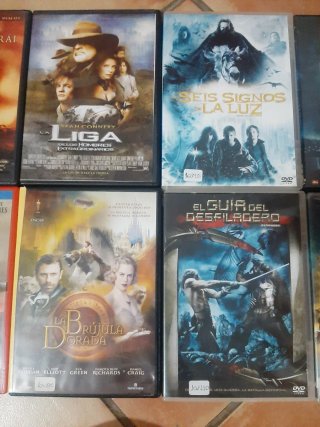 10 Películas DVD Acción/Aventura/ficción,lot17