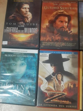 10 Películas DVD Acción/Aventura/ficción,lot17