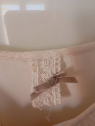 Vestido Nekane Talla Única Crema
