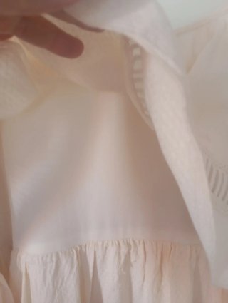 Vestido Nekane Talla Única Crema