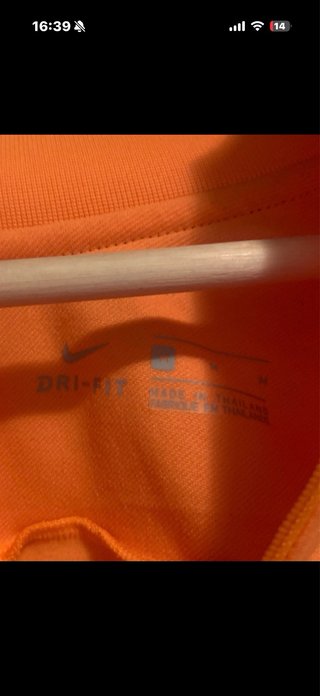 Sudadera Nike AS Roma Naranja