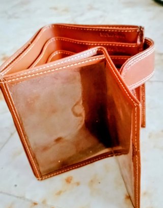Cartera billetera RIDALMODA.  De Cuero.