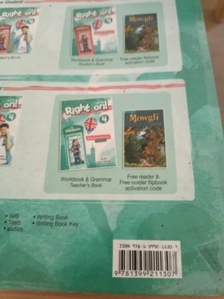 Libros ingles 4° eso. Right on. Express publishing