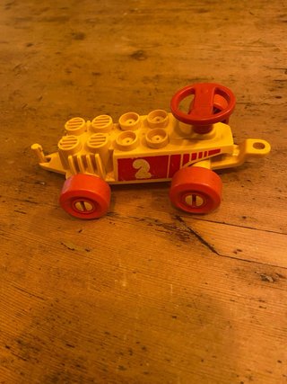 Auto corsa Duplo Lego anni '70 Exin lines Spain