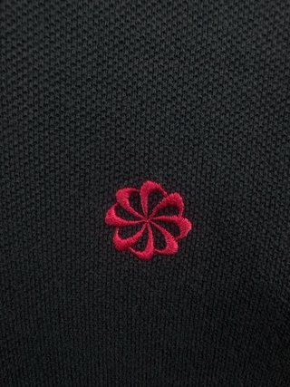 Polo Nike Azul Marino con Detalles Fucsia