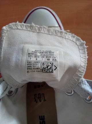 Converse All Star altas blancas