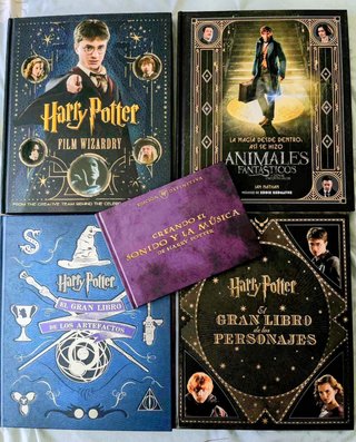 Colección 5 Libros Harry Potter