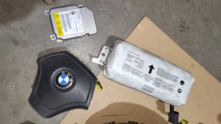 Airbag BMW E46 centralita  y Volante y acompañante
