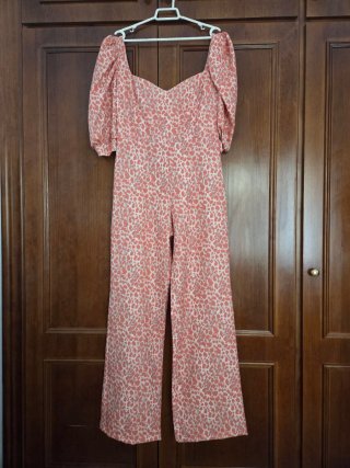 Mono Feversave estampado rosa talla M