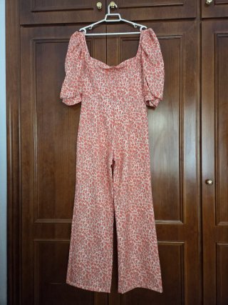 Mono Feversave estampado rosa talla M