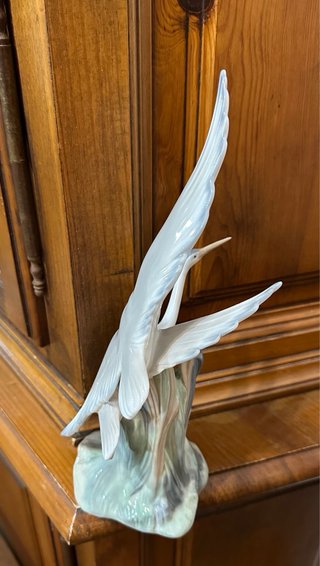 Lladro Nao Cigüeñas Al Vuelo