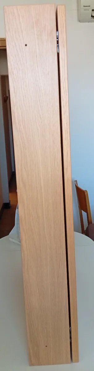 Armario baño suspendido a pared madera
