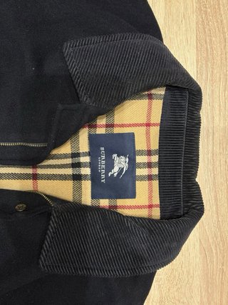 Abrigo Burberry Azul Marino