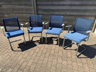 Sedie ergonomiche Steelcase blu