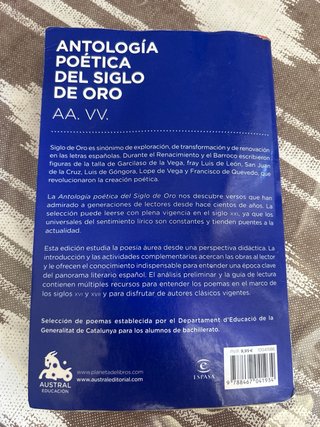 Antología poética del Siglo de Oro