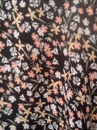 Vestido corto flores b.young talla única