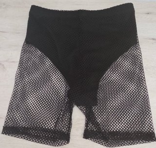 Pantalones cortos de malla negros