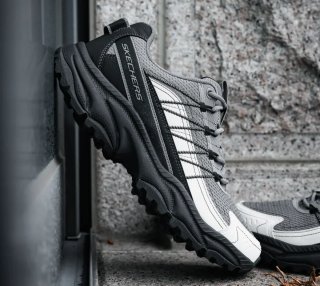 Zapatillas Skechers Trekking Gris/Blanco