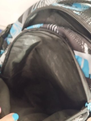 Mochila Coolpack negra y azul