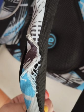Mochila Coolpack negra y azul