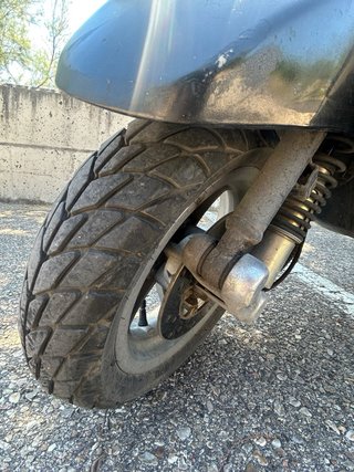 Vespa 50 cv Negra